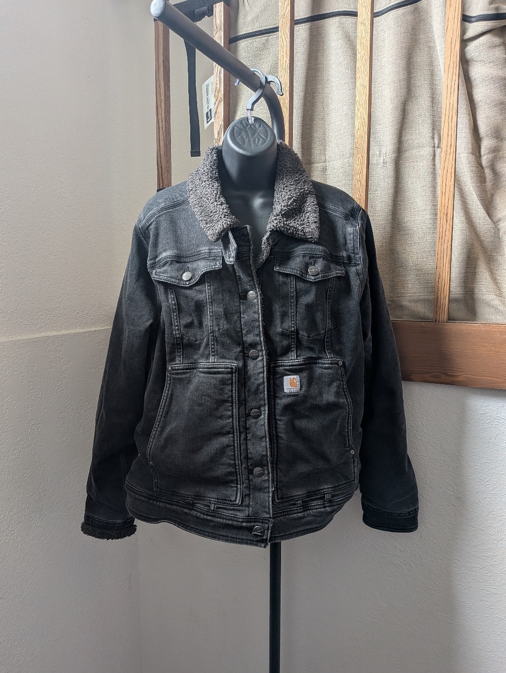✨ Carhartt Rugged Flex Sherpa Lined Jacket Size XL - Picture 3 of 11